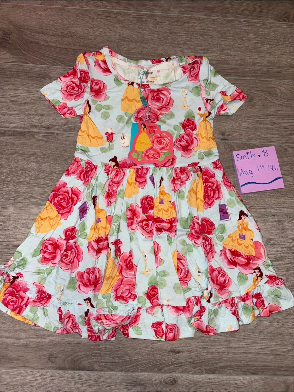 Posh Peanut Bamboo Belle 3/4T Twirl NWT